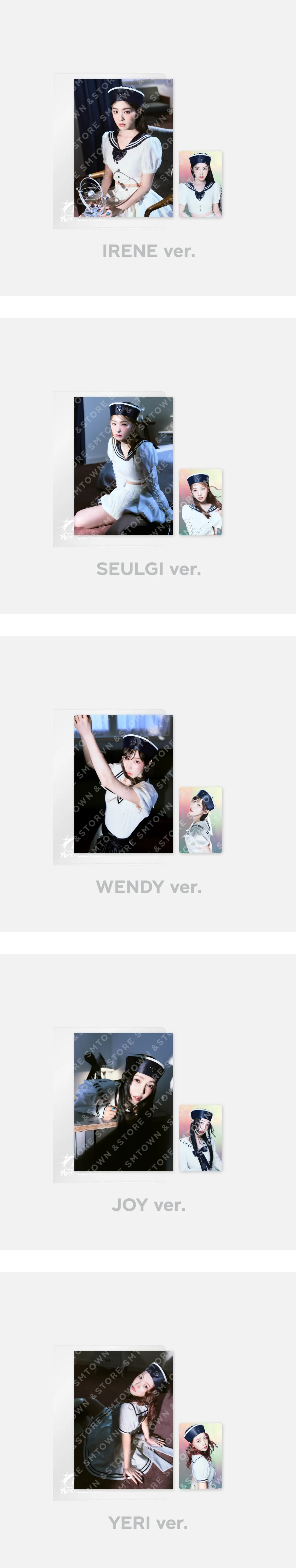 (PRE-ORDER) Red Velvet - [Cosmic] MD POSTCARD   HOLOGRAM PHOTO CARD SET
