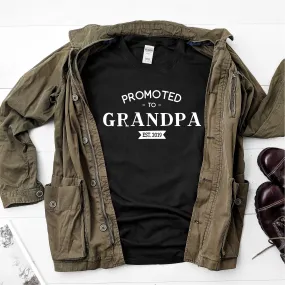 Promoted to grandpa- Ultra Cotton Short Sleeve T-Shirt - DFHM38