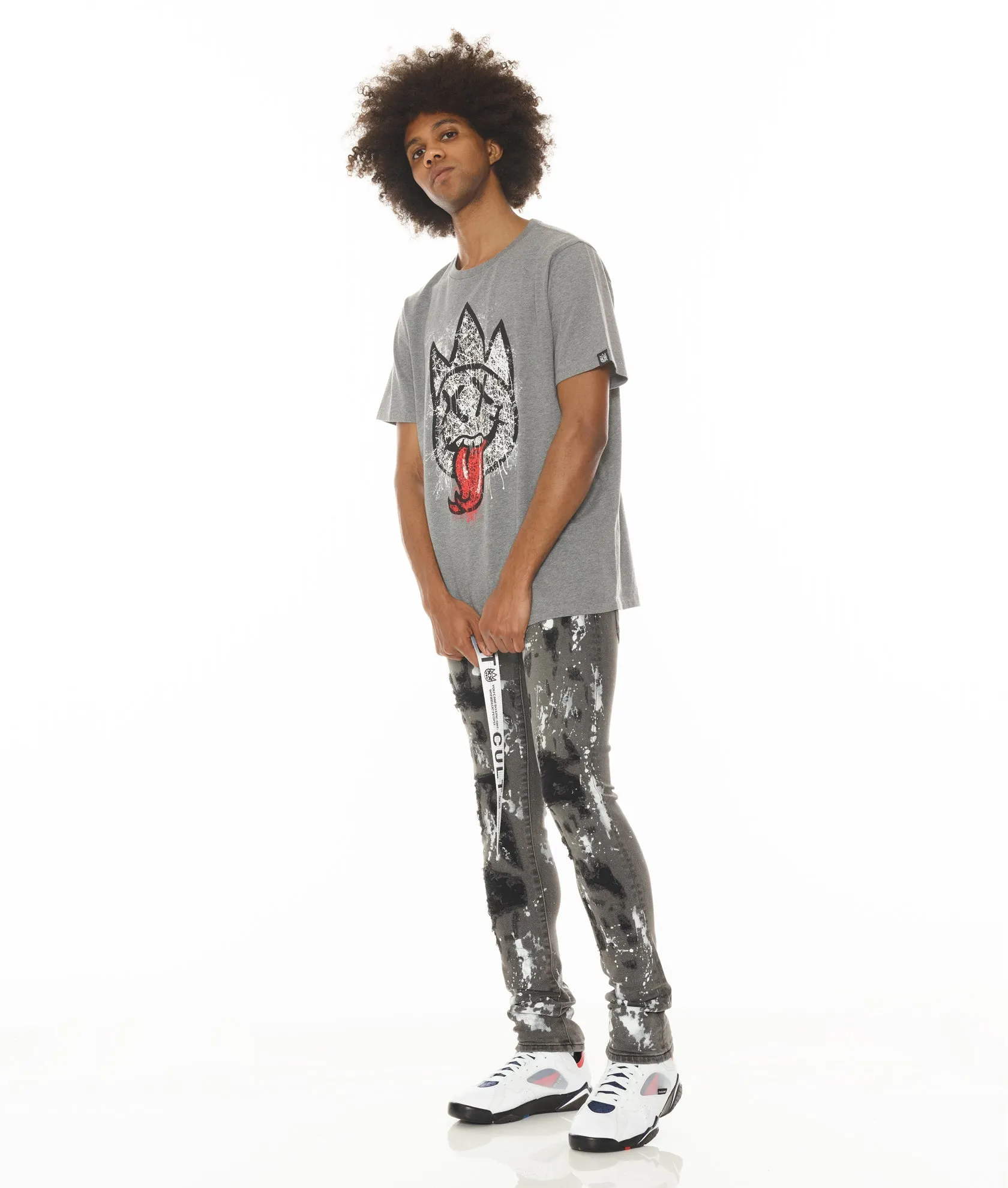 PUNK SUPER SKINNY IN CINDER
