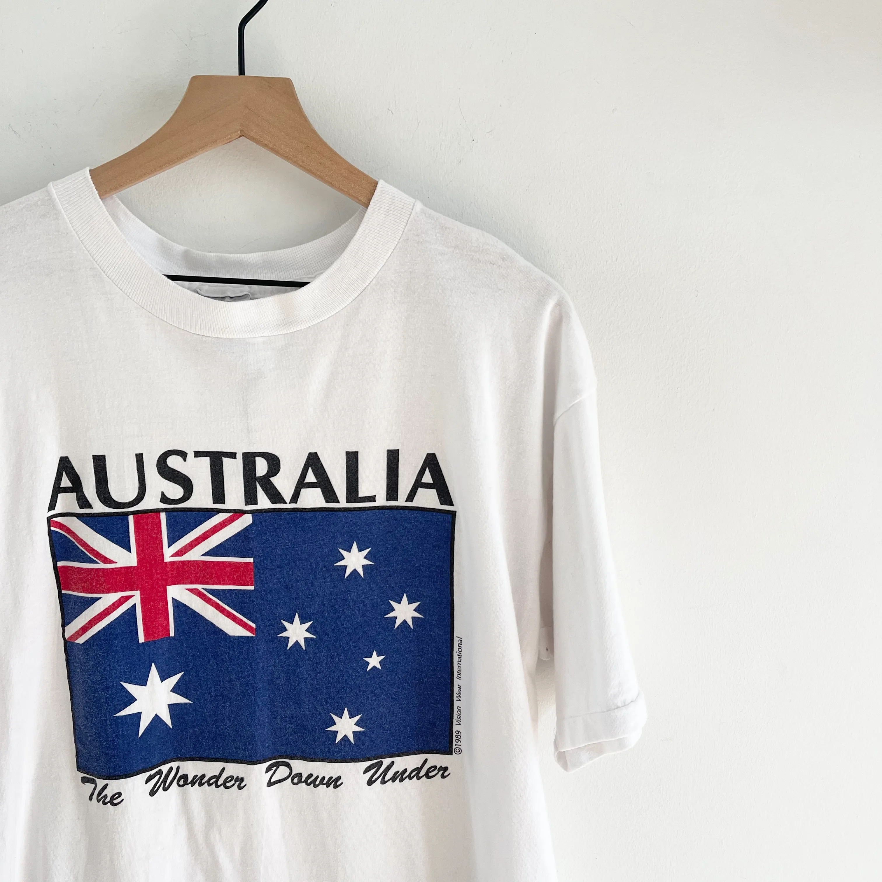 "The Wonder Down Under" Australia Flag T-Shirt