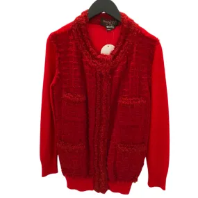 Red Tweed Cardigan (Pre-loved)