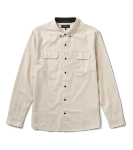 Roark Cassidy Long Sleeve Flannel - Bone