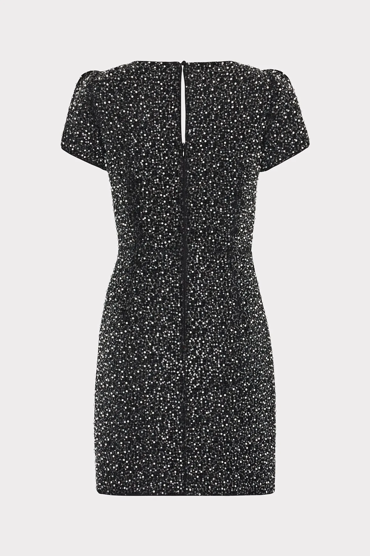 Rowen Beaded Tweed Dress