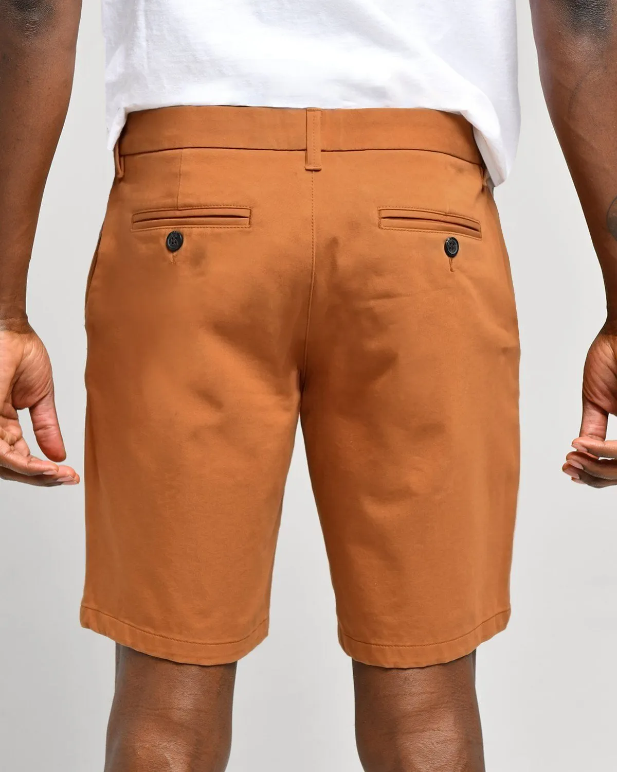 Rust | Tech Chino Shorts