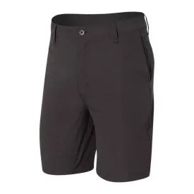 Saxx Men's Go To Town 2 In 1 Short 9" Faded Black