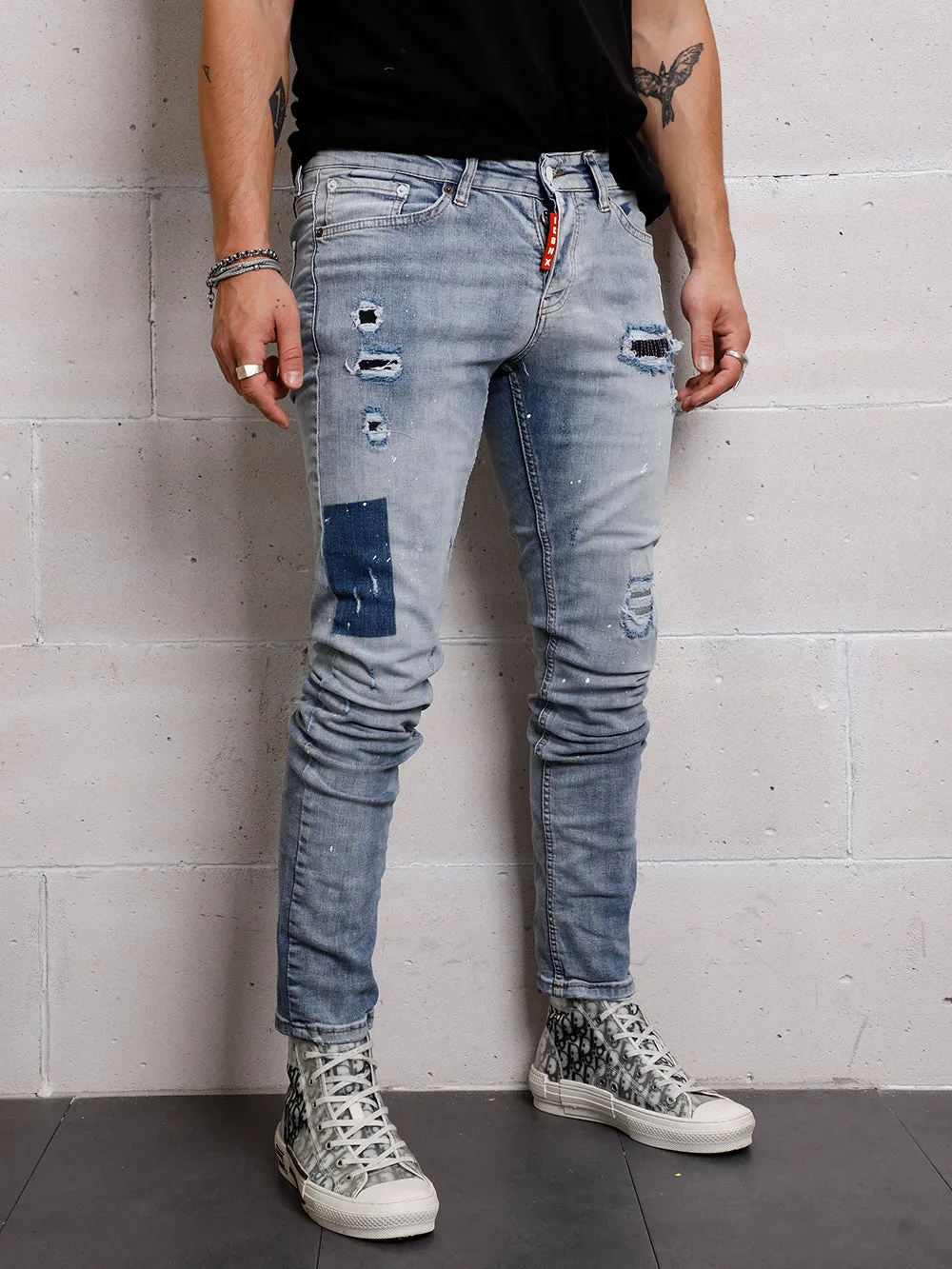 SKY BLUE ICON DENIM