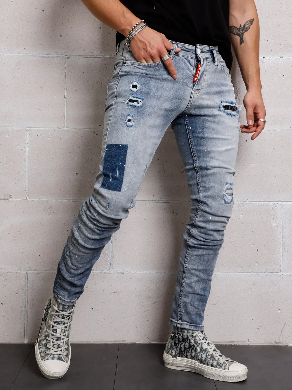 SKY BLUE ICON DENIM