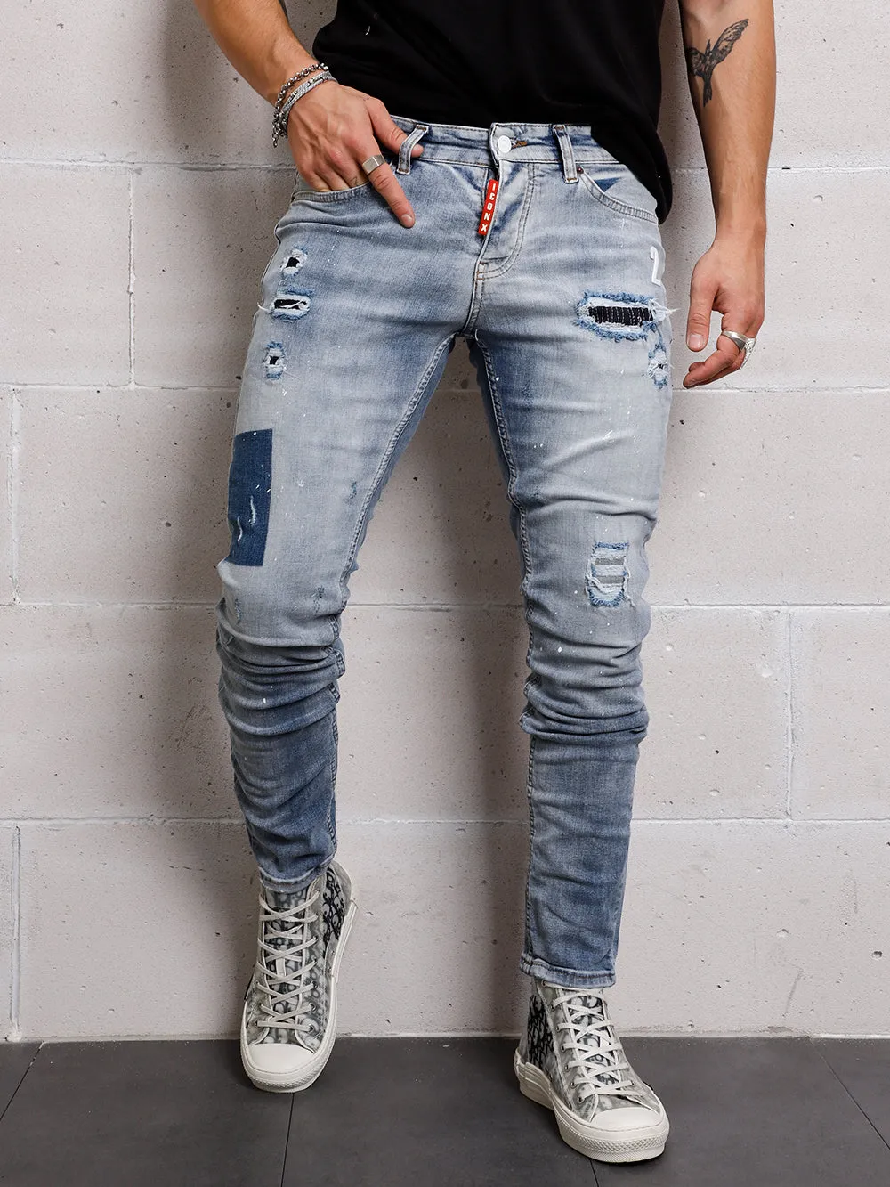 SKY BLUE ICON DENIM