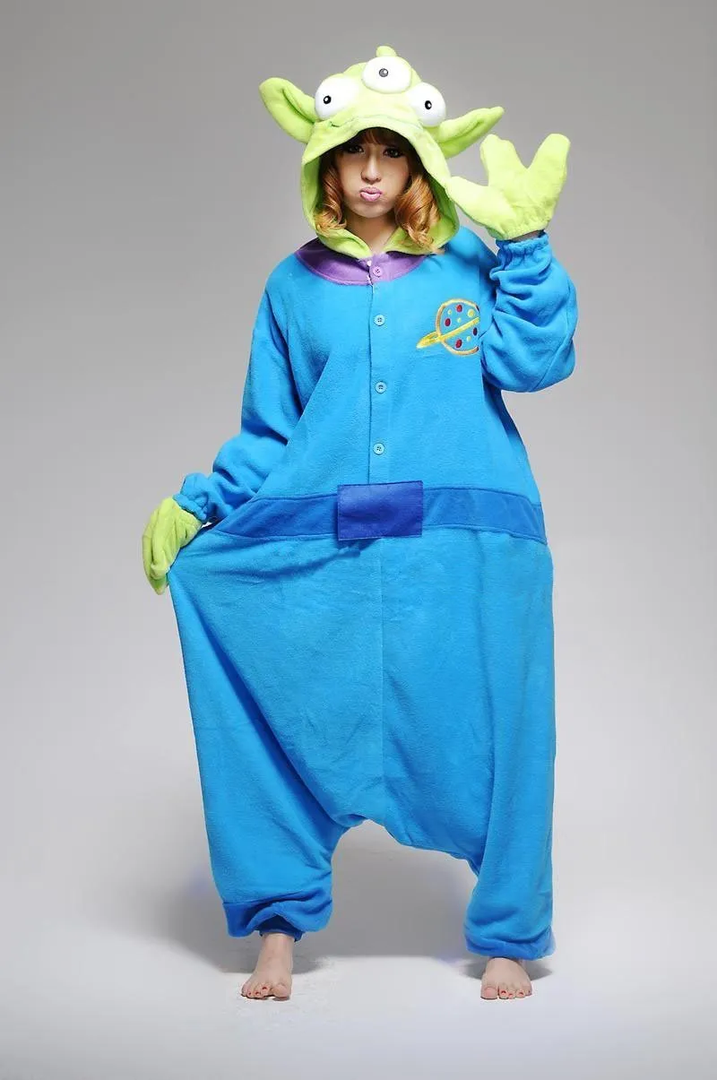 Squeeze Toy Story Alien Kigurumi Onesies Pajamas Costumes