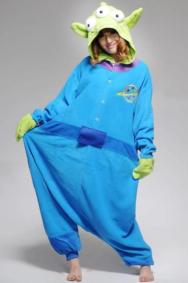 Squeeze Toy Story Alien Kigurumi Onesies Pajamas Costumes