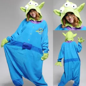 Squeeze Toy Story Alien Kigurumi Onesies Pajamas Costumes