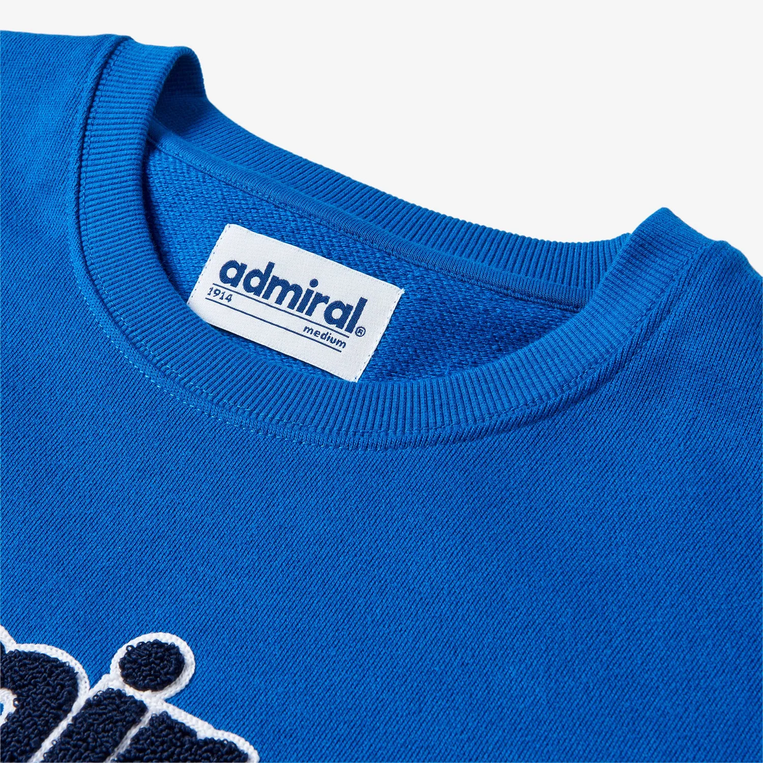 Stamford Chenille Sweatshirt - Royal Blue