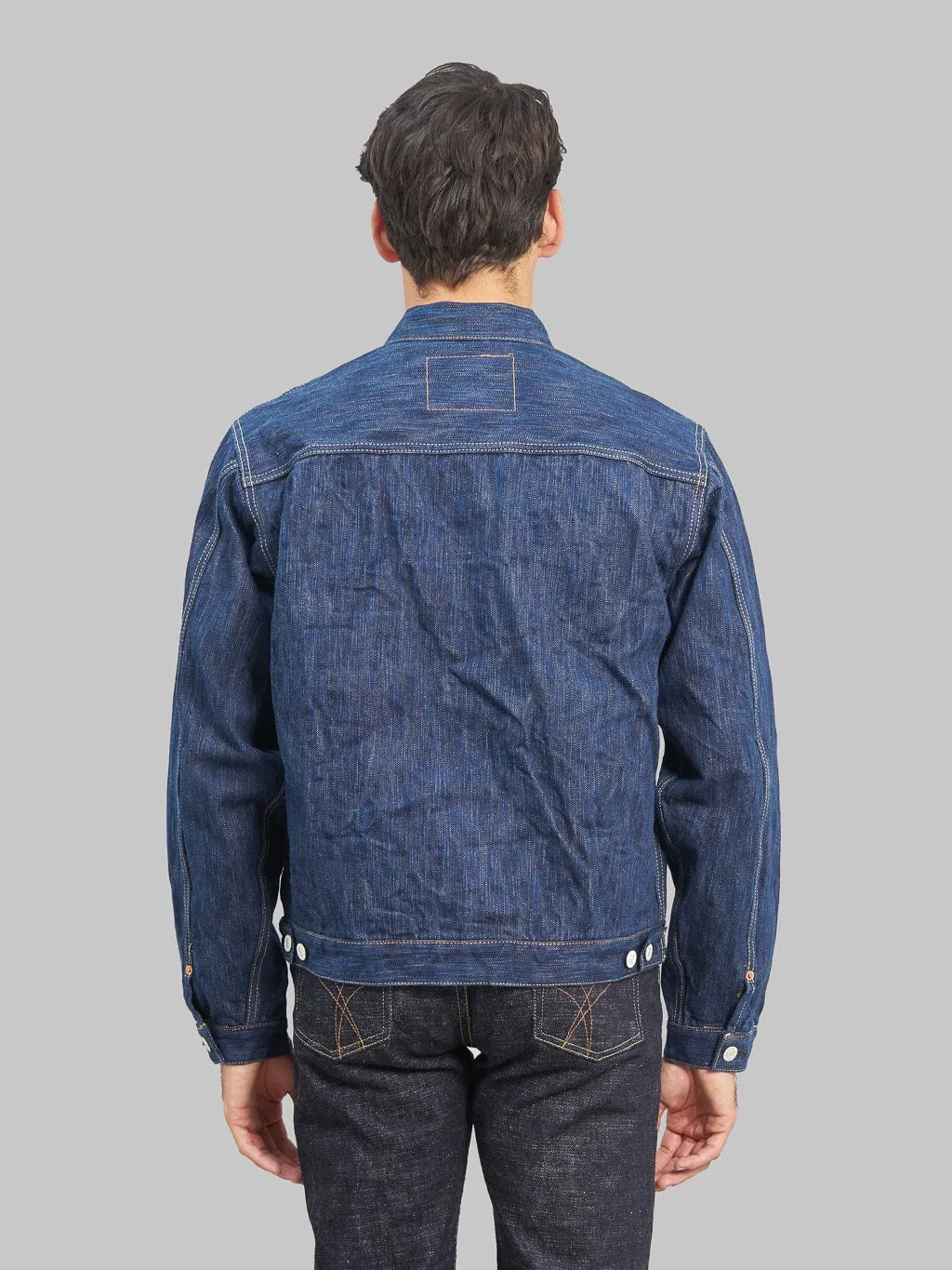 Studio D'Artisan D4563 "Tokushima Awa Shoai" 15oz Type II Indigo Jacket
