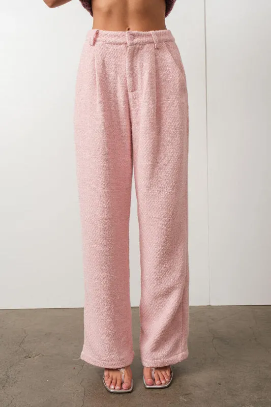taylor trouser - soft pink