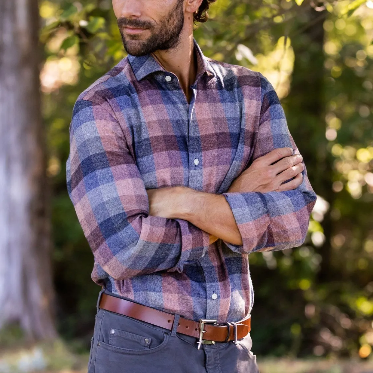 Custom Apricot Hartmann Flannel Shirt - Personalized Soft Fabric Button-Up for Ultimate Comfort