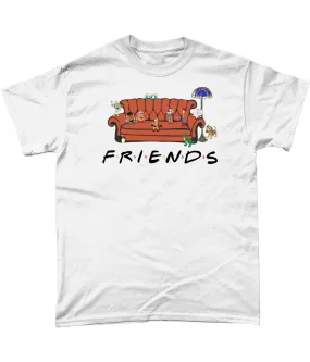 toy story friends. white t-shirt