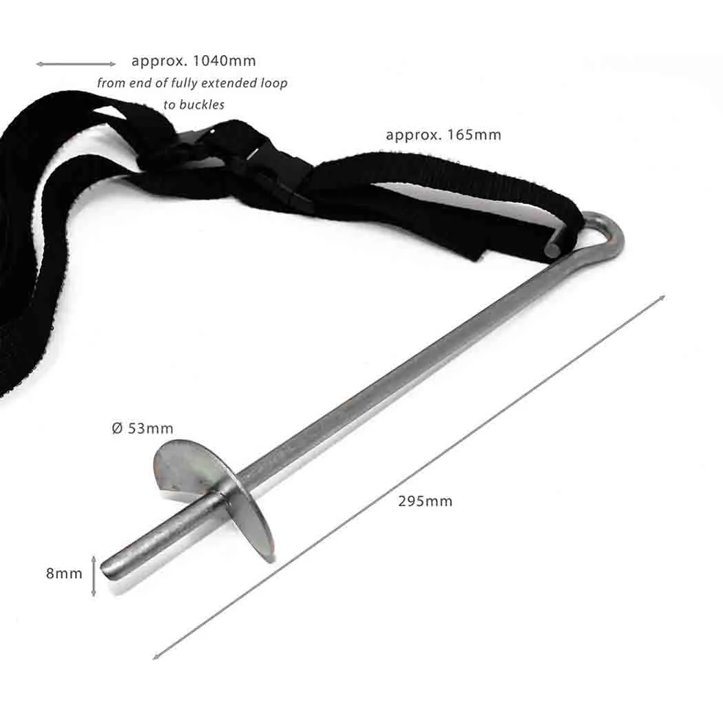 Trampoline Anchor Kit - Tie Down Kit - Easy Installation