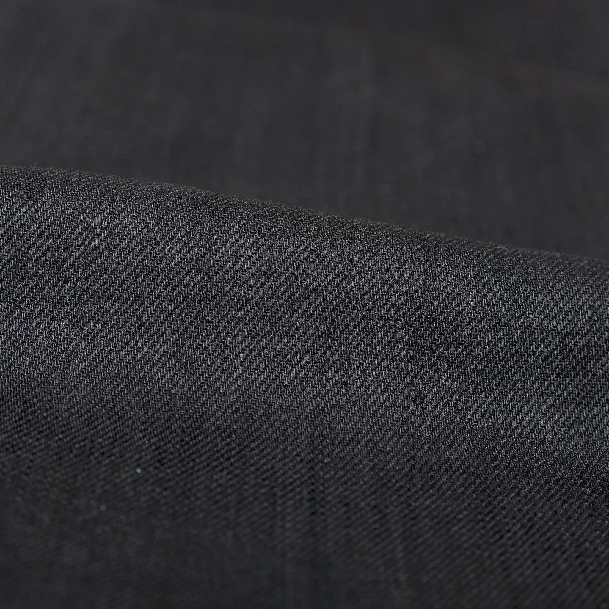 UB244 Tapered Fit - 11oz Solid Black Stretch Selvedge Denim