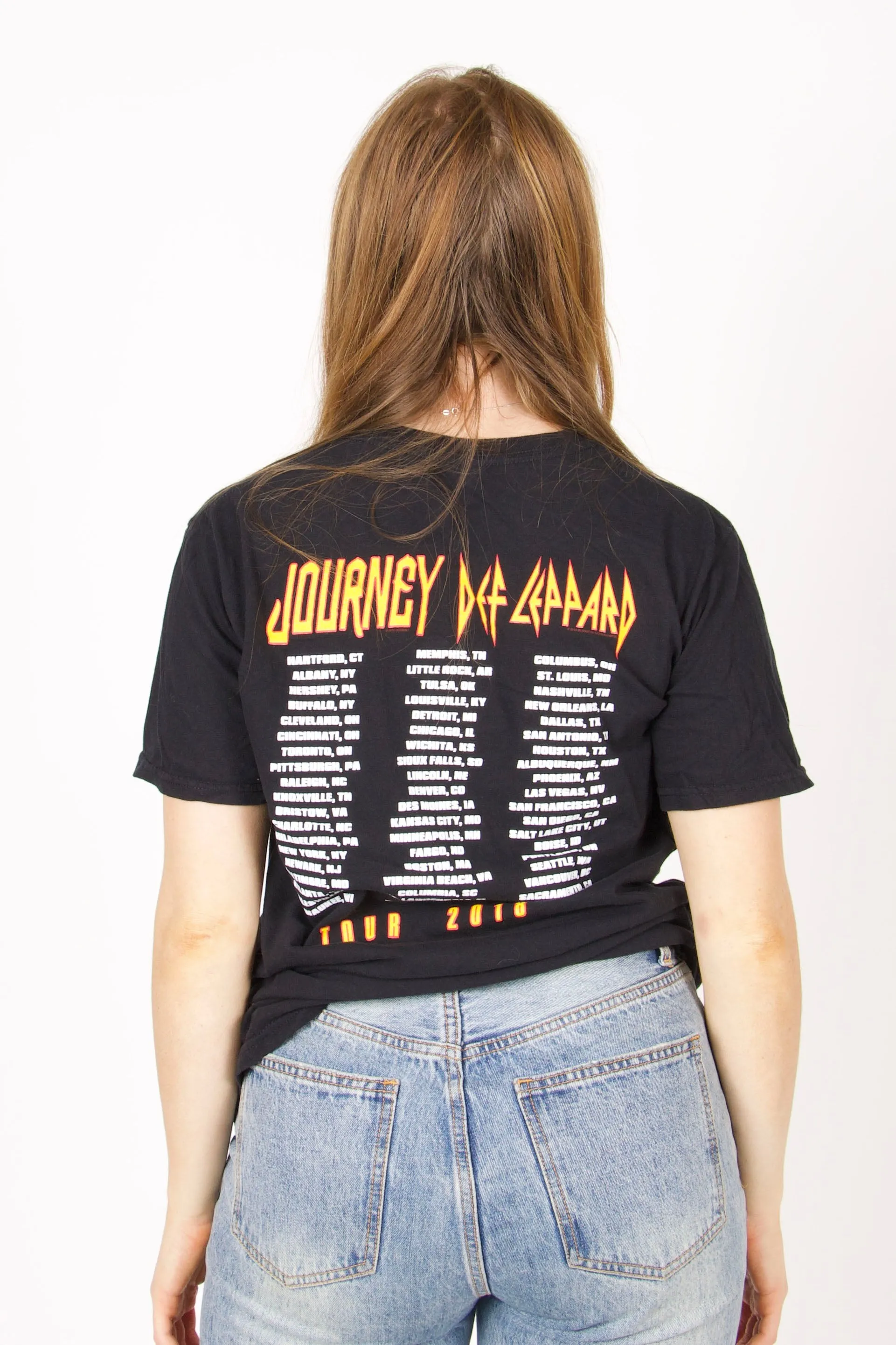 Vintage Def Leppard Music Tee M