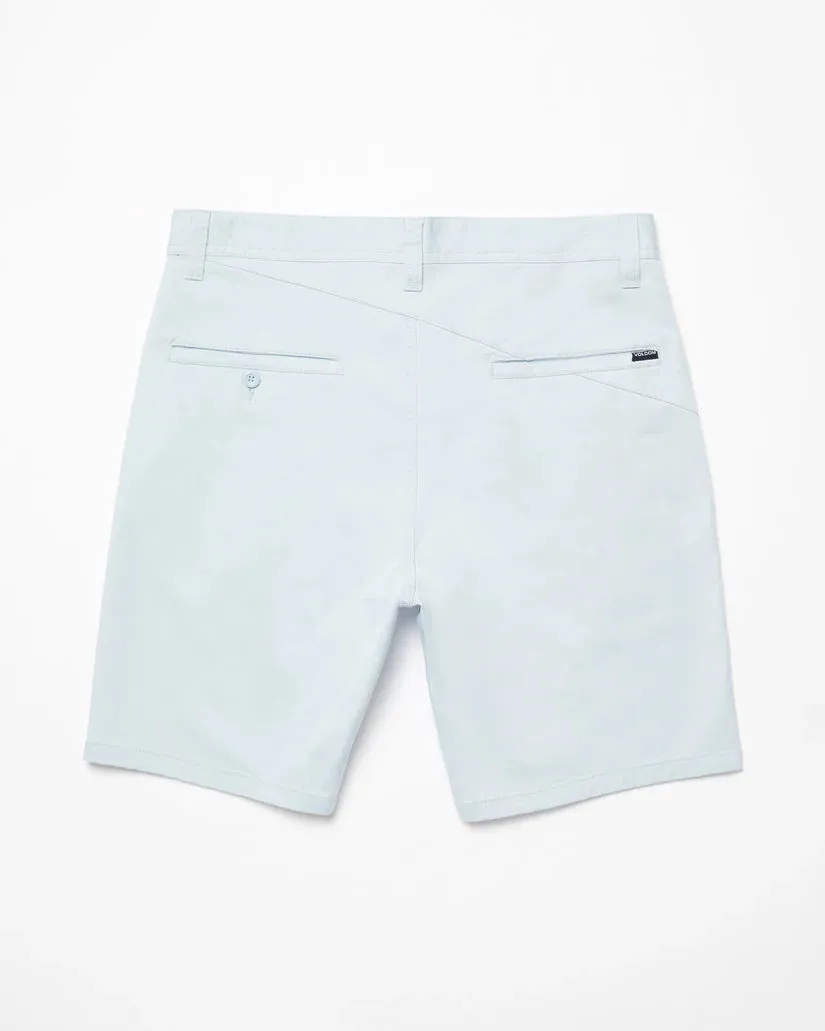 Volcom Men's Frickin Modern 19" Strech Shorts Carolina Blue A0931602_CNA