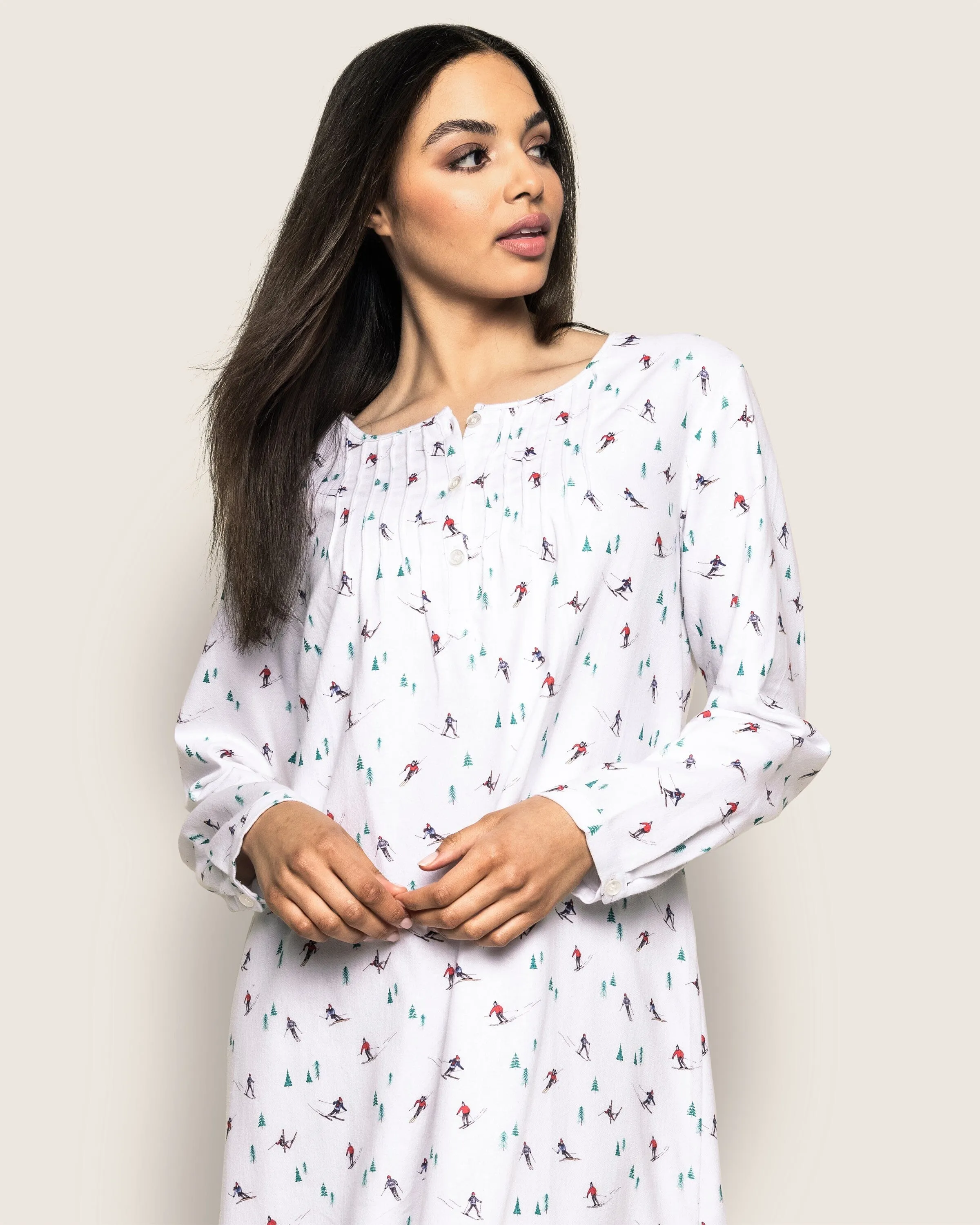 Women's Flannel Beatrice Nightgown | Après Ski