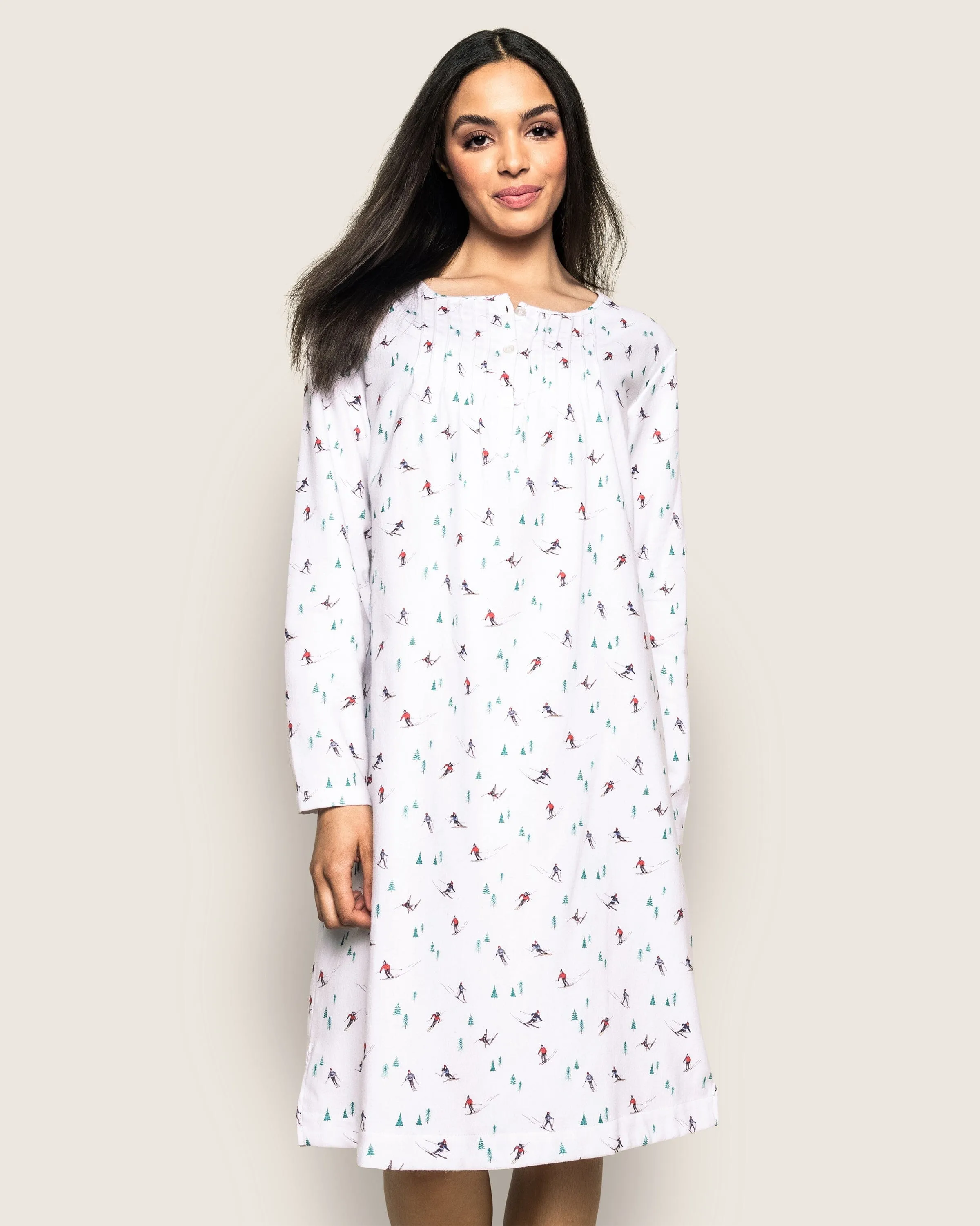Women's Flannel Beatrice Nightgown | Après Ski