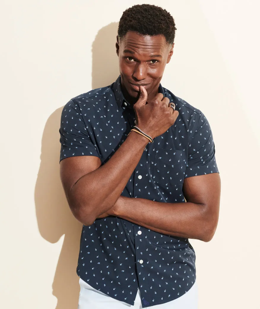 Wrinkle-Free Performance Short-Sleeve Flynn Shirt - FINAL SALE