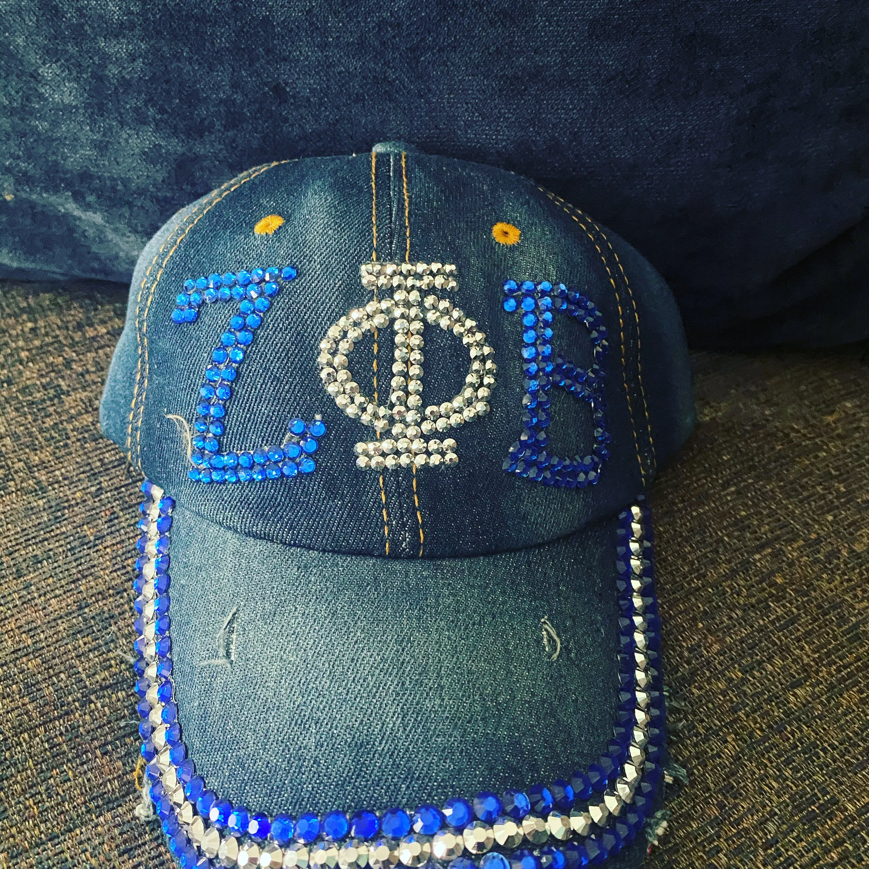 Zeta Denim Bling Cap