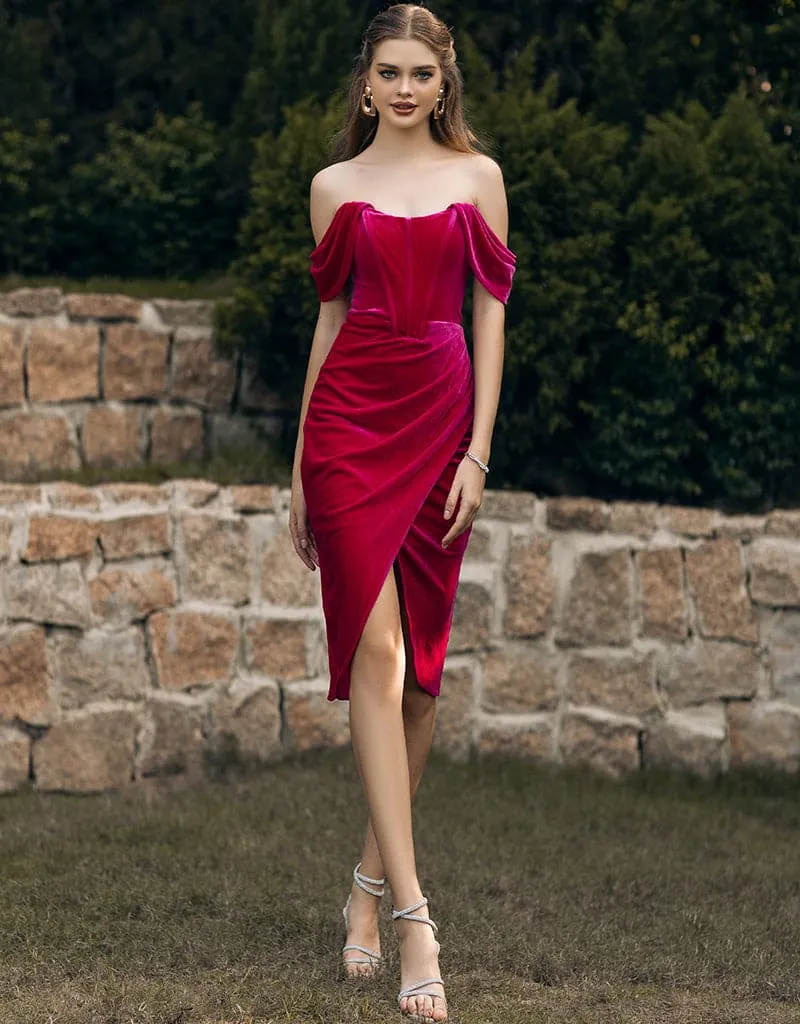 ZOE CORSET MIDI DRESS BL54D08S